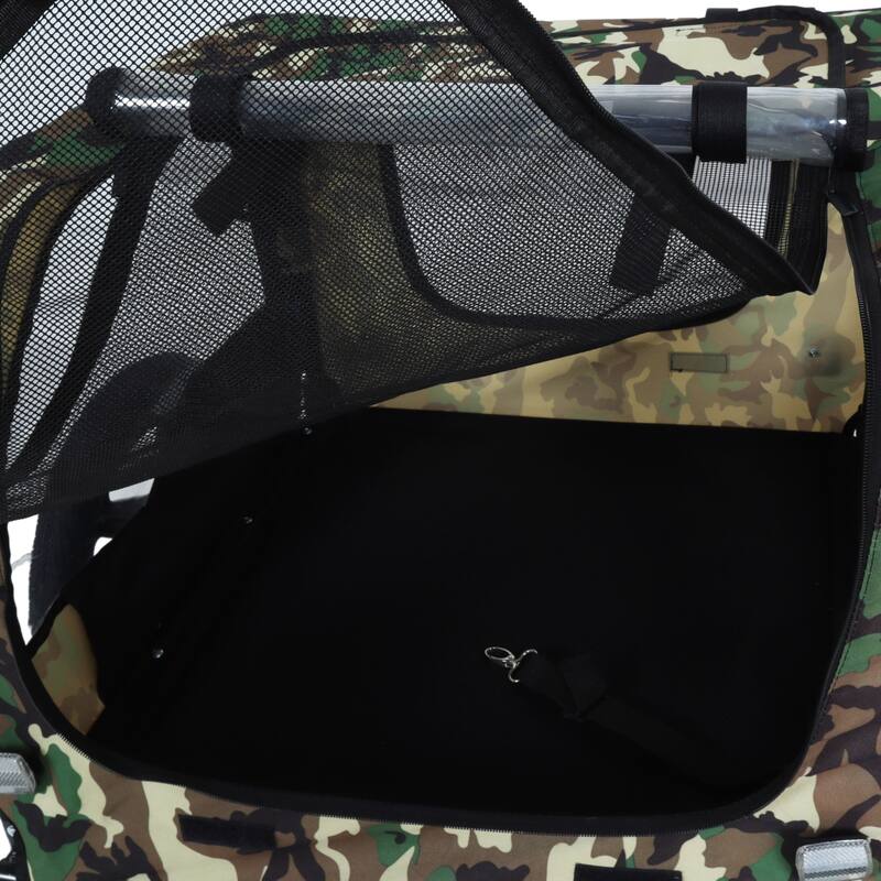 Pet Bike Trailer Dog Cart for Bicycle, Suitable for Small and Medium Pets, Easy Folding Cart Frame, Non-Slip Floor