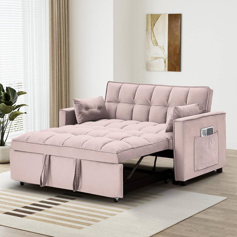 Ouyessir 3 in 1 Multi-Functional Convertible Sleeper Sofa Bed