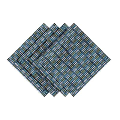 Laural Home Embellished Shells Napkin Set of 4 - 20" x 20"