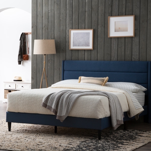 Brookside Sara Upholstered Bed with Horizontal Channels. Opens flyout.