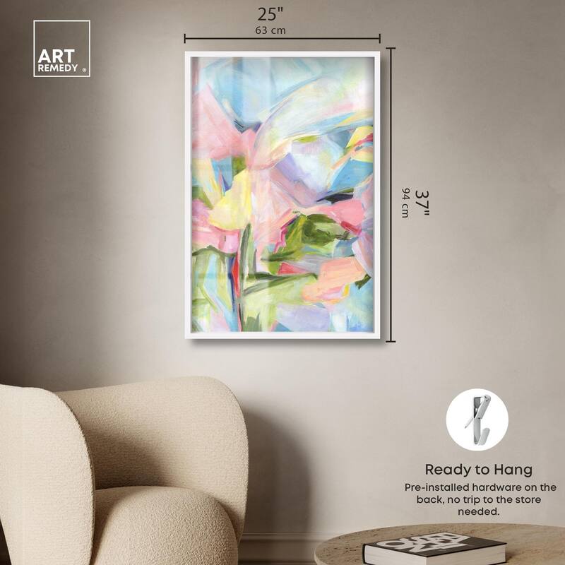 Blushing Promises Shadowbox by Art Remedy