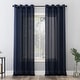 preview thumbnail 65 of 105, No. 918 Emily Voile Sheer Grommet Curtain Panel- Single Panel