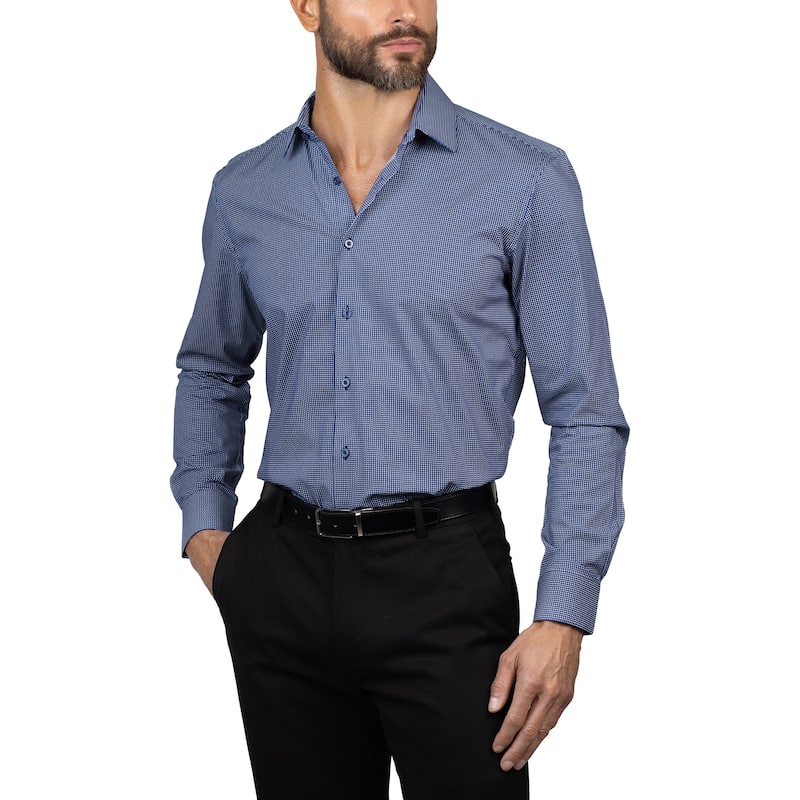 Vince Camuto Men's Stretch Slim Fit Dress Shirt