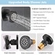 preview thumbnail 21 of 21, Vanityfair Antique Shower Sets, Complete Wall Mounted 9 inch Rain Head with Handheld Shower and Body Jets