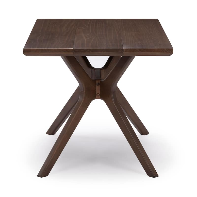 Plank and Beam Verso Rectangular Solid Wood Dining Table - 48"