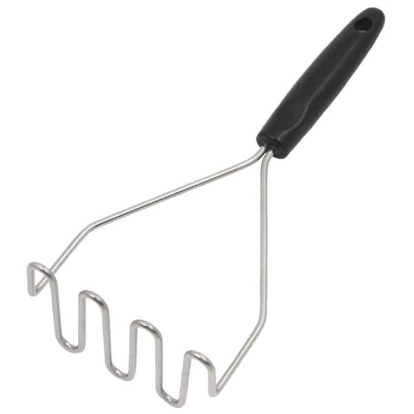 Chef Craft Select Stainless Steel Wire Hand Masher - Great for Mashed Potatoes, Avocado, Beans and More - 1 Pack