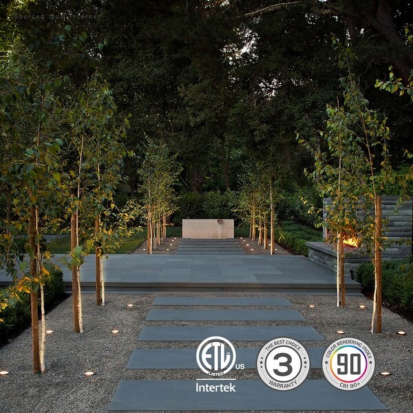 6W Well Lights Low Voltage In Ground Lighting 3000K Warm White On Sale Bed Bath Beyond 33098589