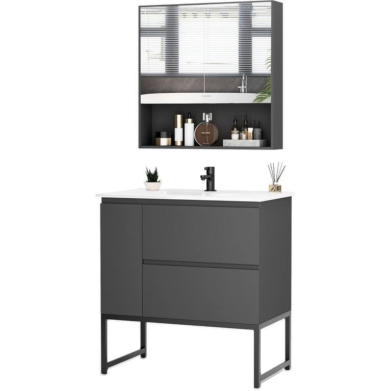 32''Bathroom Vanity with Single Sink
