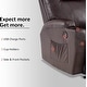 preview thumbnail 45 of 45, Mcombo Electric Power Recliner Chair with Massage and Heat, Faux Leather 7050