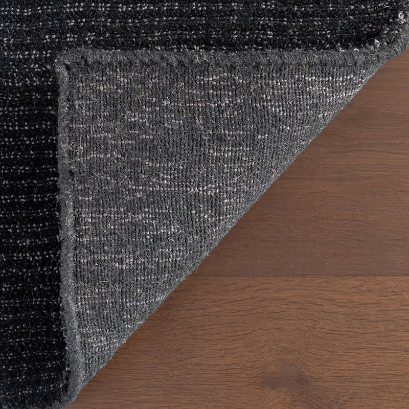 Nate Berkus Crosby Solid Wool Cozy Area Rug