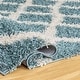 preview thumbnail 56 of 118, SAFAVIEH Dallas Shag Melahat Trellis 1.5-inch Thick Rug