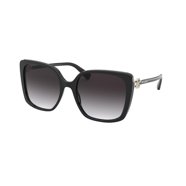 Bvlgari BV8225B 501/8G 56 Black Woman Square Sunglasses. Opens flyout.
