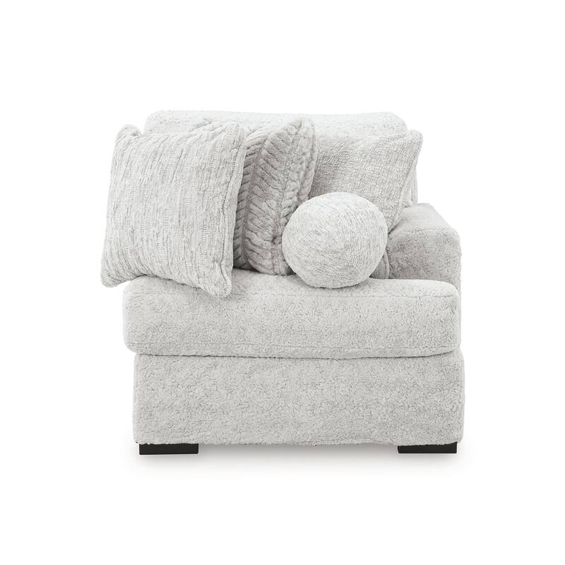 Signature Design by Ashley Snodoodle Gray 10-Piece Sectional - 144" W x 113" D x 40" H