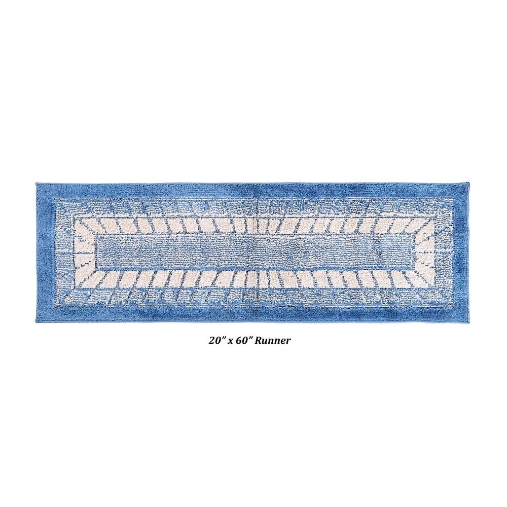 Better Trends Radiance Collection 100% Polypropylene Lightweight Stunning Elegant Machine Washable Kitchen Rug Mat