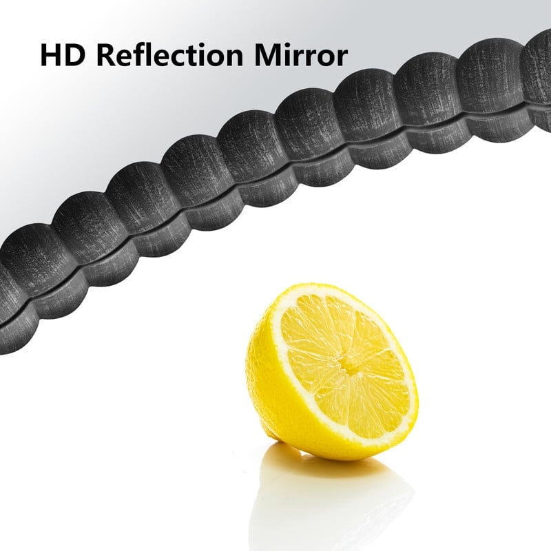 Antique Farmhouse Beaded Round Wall Mirror