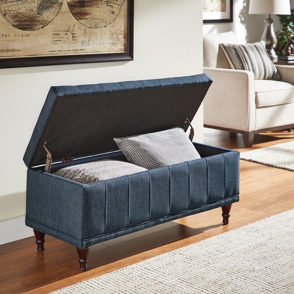 St Ives Lift Top Tufted Storage Bench by iNSPIRE Q Classic - - 6748812
