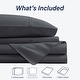 preview thumbnail 6 of 20, Home Essential Soft Microfiber Smart Sheet Storage Pocket Bedding Sheet Set