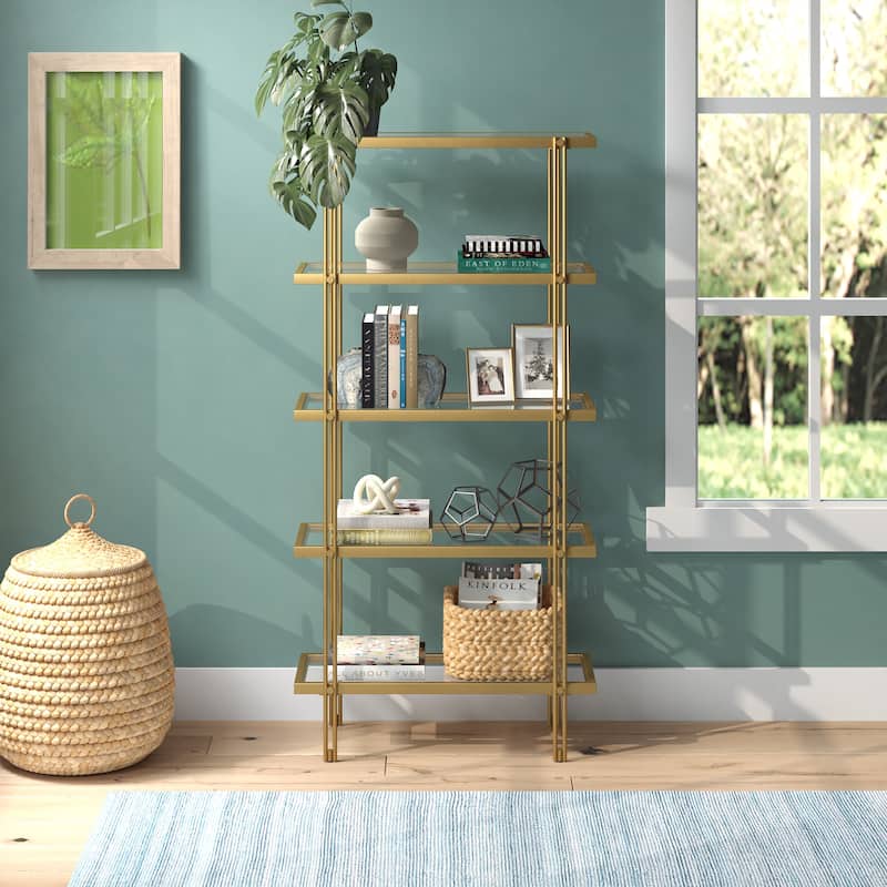 Inez 68'' Tall Rectangular Bookcase