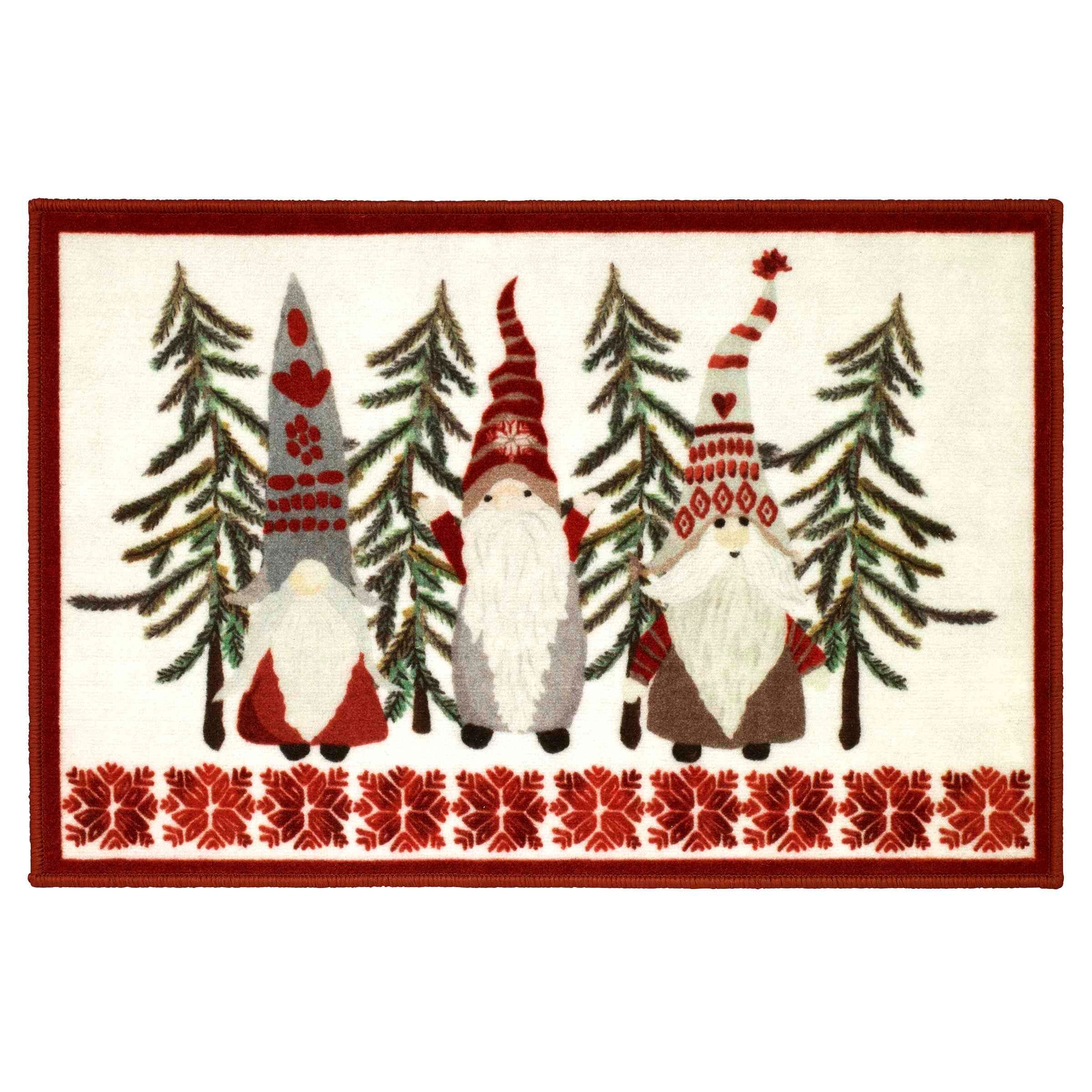 Avanti Christmas Gnomes Rug