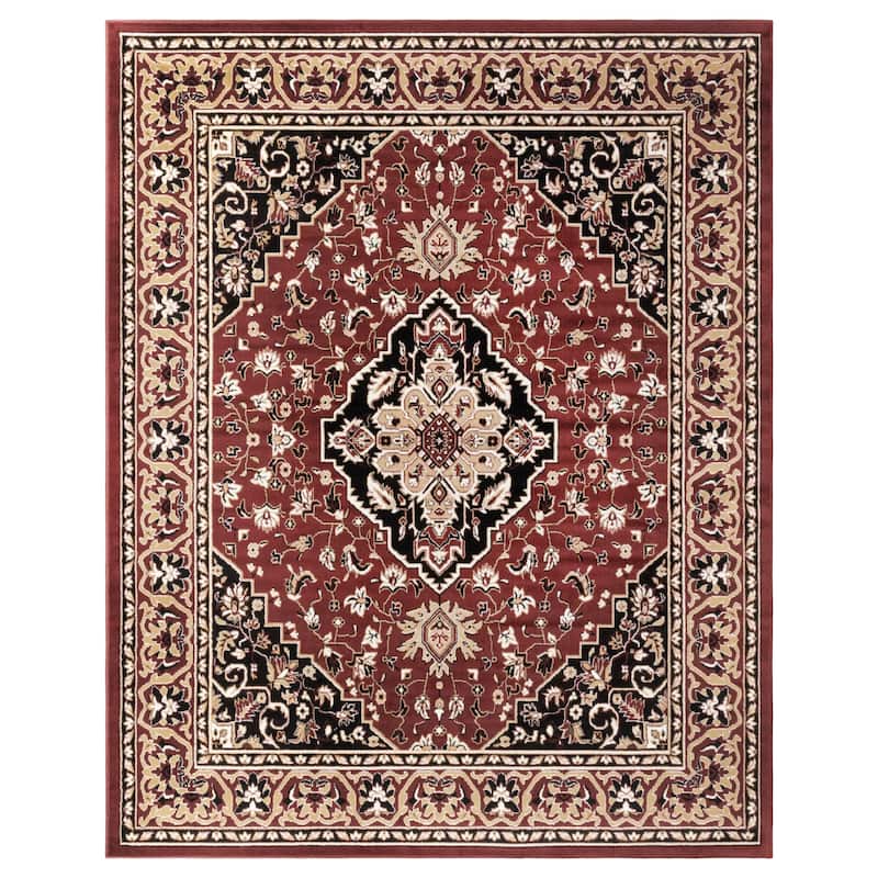 Superior Glendale Floral Medallion Indoor Area Rug