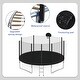 preview thumbnail 7 of 7, 14ft Trampoline with Enclosure Basketball Hoop and Ladder Easy Assembly for Kids