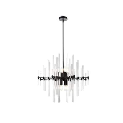 Samuel 27 inch Crystal Rod Pendant - N/A