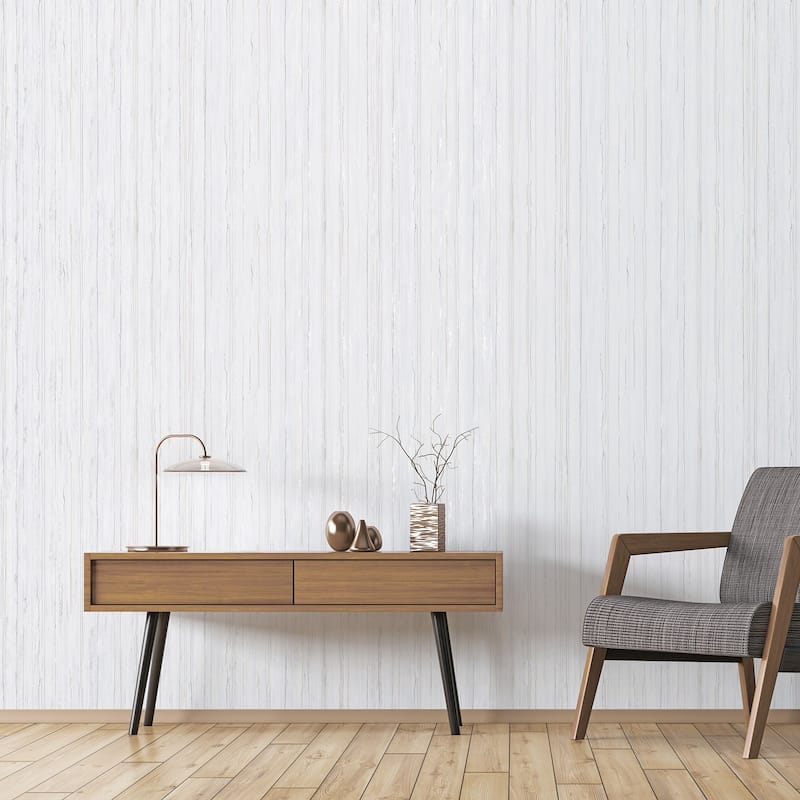 Galerie Wallcoverings Special FX 2 Collection Glitter Stripe Mylar on Non-woven Wallpaper Roll
