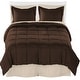 preview thumbnail 48 of 53, Bare Home Microfiber Comforter, Sheet Set, and Bed Skirt Cocoa/Sand/Sand - Queen