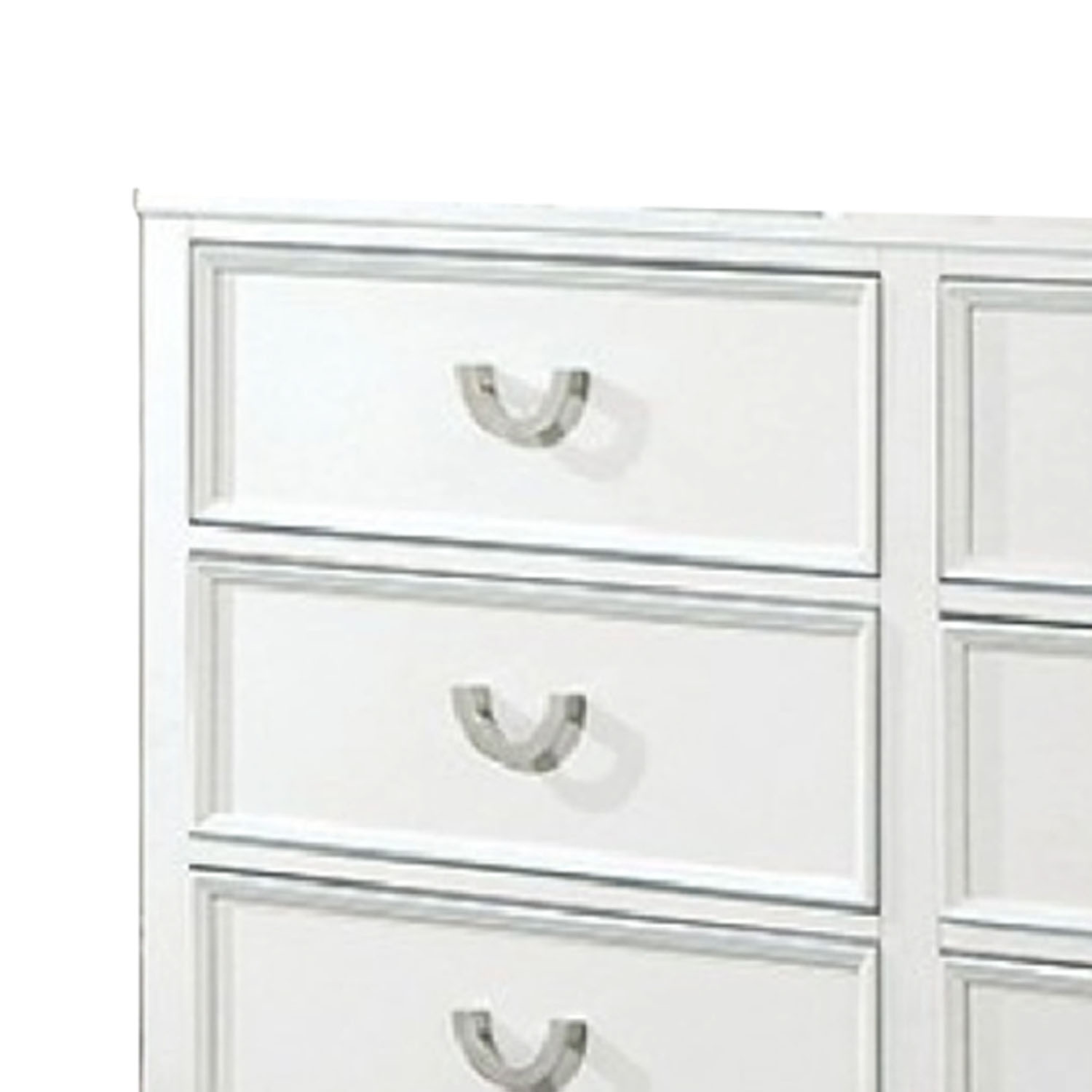 white dresser amazon Has a $50 4-Drawer With an Attached Vanity Mirror That's Great for Small Spaces Homelegance Blaire Farm HE Franklin & Ben Arlington Tall