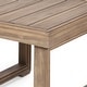 preview thumbnail 7 of 7, Westchester Acacia Wood Side Table by Christopher Knight Home