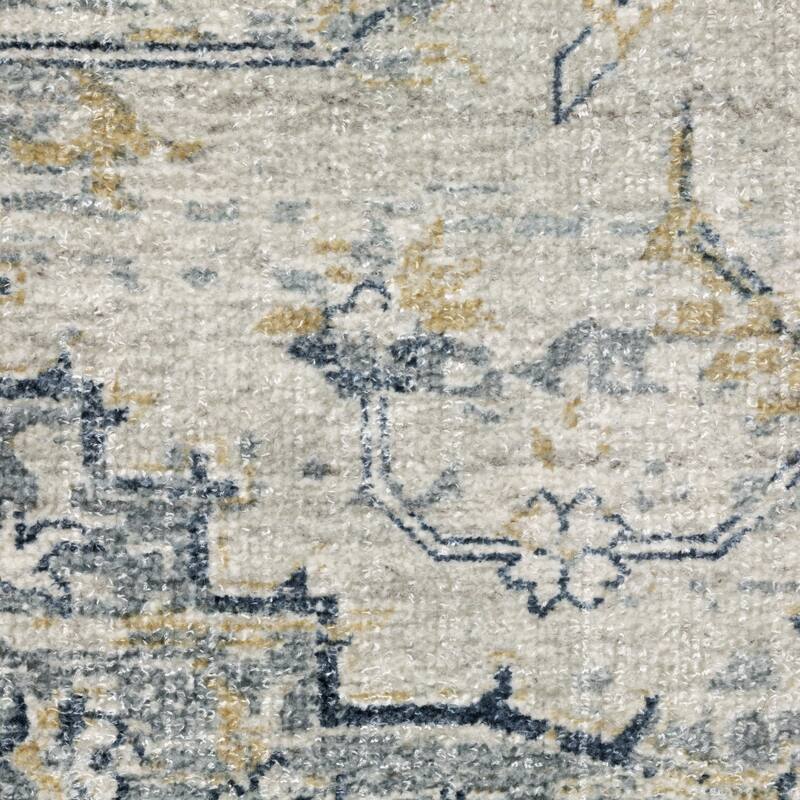 HomeRootsMedallion Traditional Rectangle Area Rug