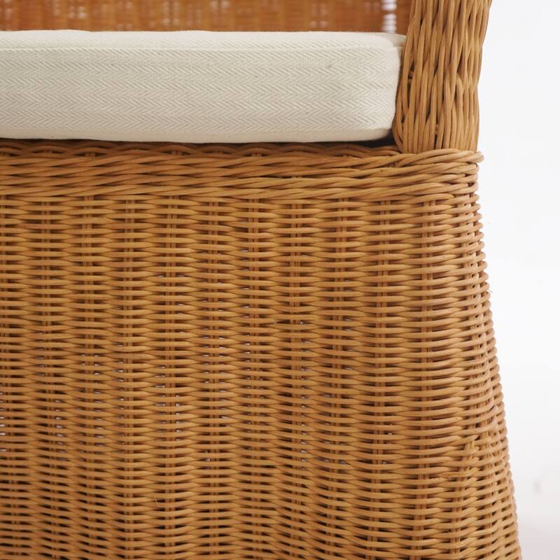 SAFAVIEH Couture Hylda Rattan Dining Chair - 27"W x 27"D x 39"H