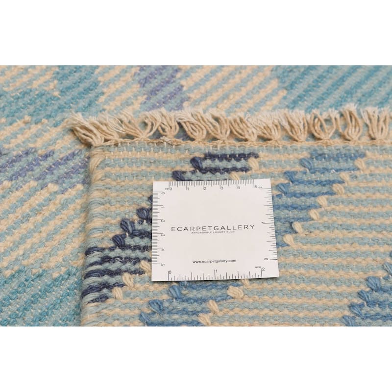Ankara Blue Kilim 5'2" x 7'9" - 5'2 x 7'9