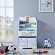 preview thumbnail 1 of 6, Kids Funnel Maison Kids Bookcase with Toy Storage White