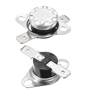 Thermostat KSD301AC Sourcing Map Thermostat Température Interrupteur KSD301AC 250V 10A 35°C NC 2Pcs Lot 2 Pièces Sourcing Map - 14