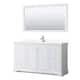 Option White, Chrome Trim, Giotto Quartz Top