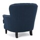 preview thumbnail 26 of 28, Tafton Tufted Oversized Fabric Club Chair by Christopher Knight Home - 33.50" L x 35.00" W x 34.50" H