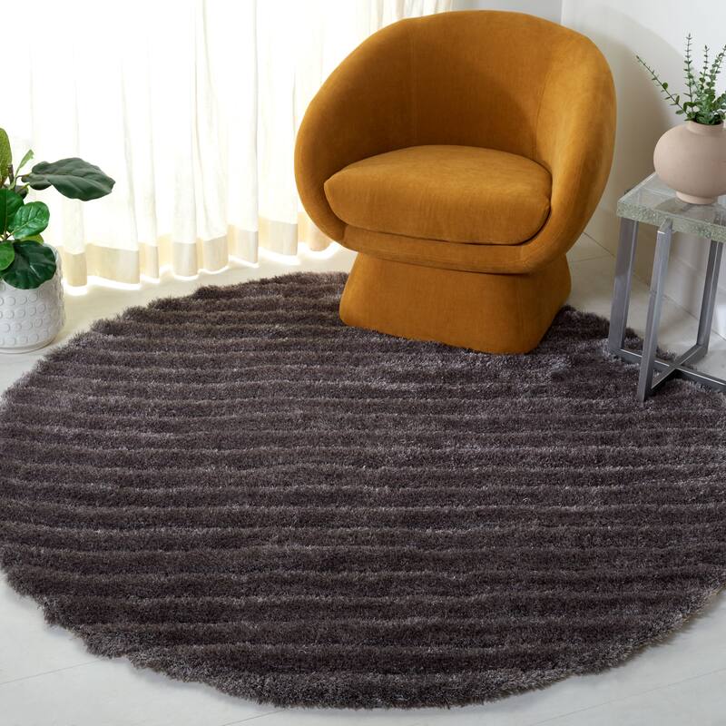 SAFAVIEH Handmade 3D Shag Ivana 1.2-inch Thick Rug