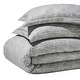 preview thumbnail 20 of 34, Superior Melange Flannel Cotton Two-Toned Brushed Duvet Cover Set