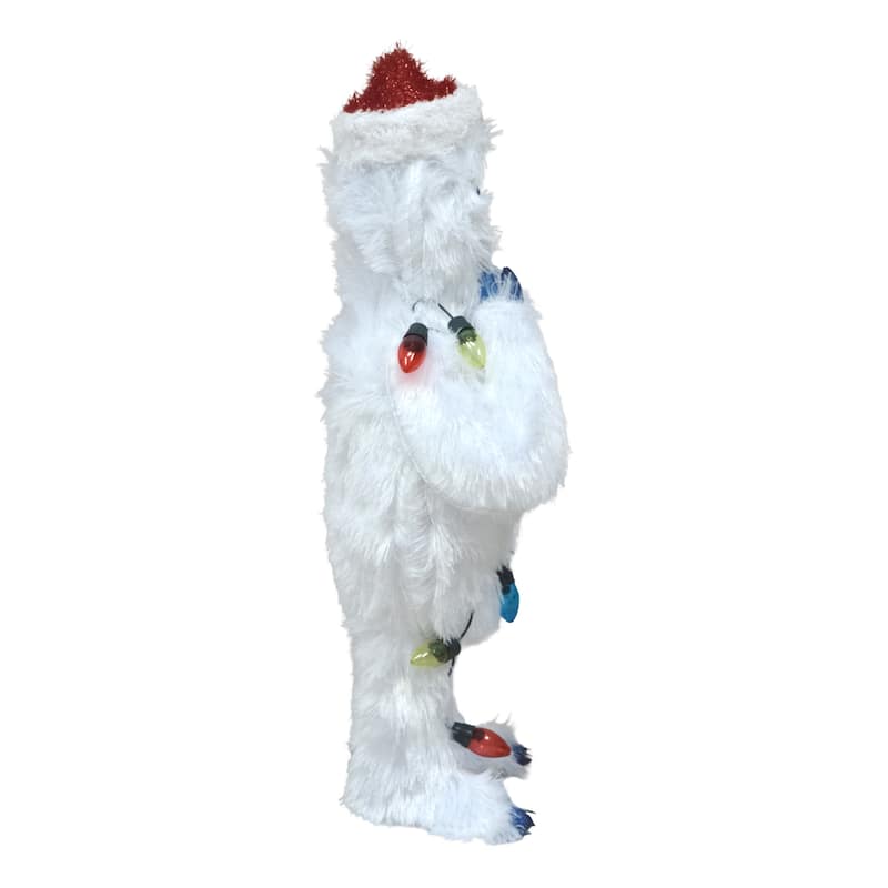 24" Rudolph 3D LED Yard Art Bumble with Light Strand