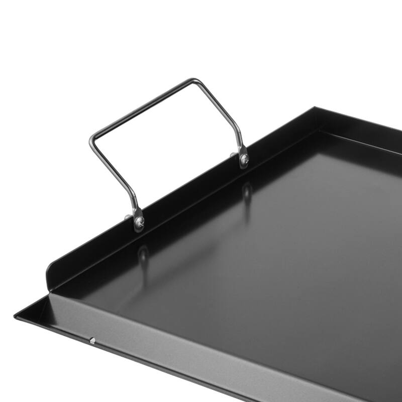 Anmytek Steel Flat Top Griddle BBQ Grill Pan Cookware