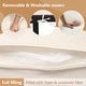 preview thumbnail 5 of 11, Industrial Acacia Wood & Iron 4-Piece Outdoor Sectional Sofa Set with Table