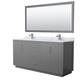 Option Dark Gray / Brushed Nickel Hardware