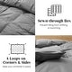 preview thumbnail 51 of 65, All Season 100% Organic Cotton Down Breathable Duvet Insert Medium Warmth Comforter