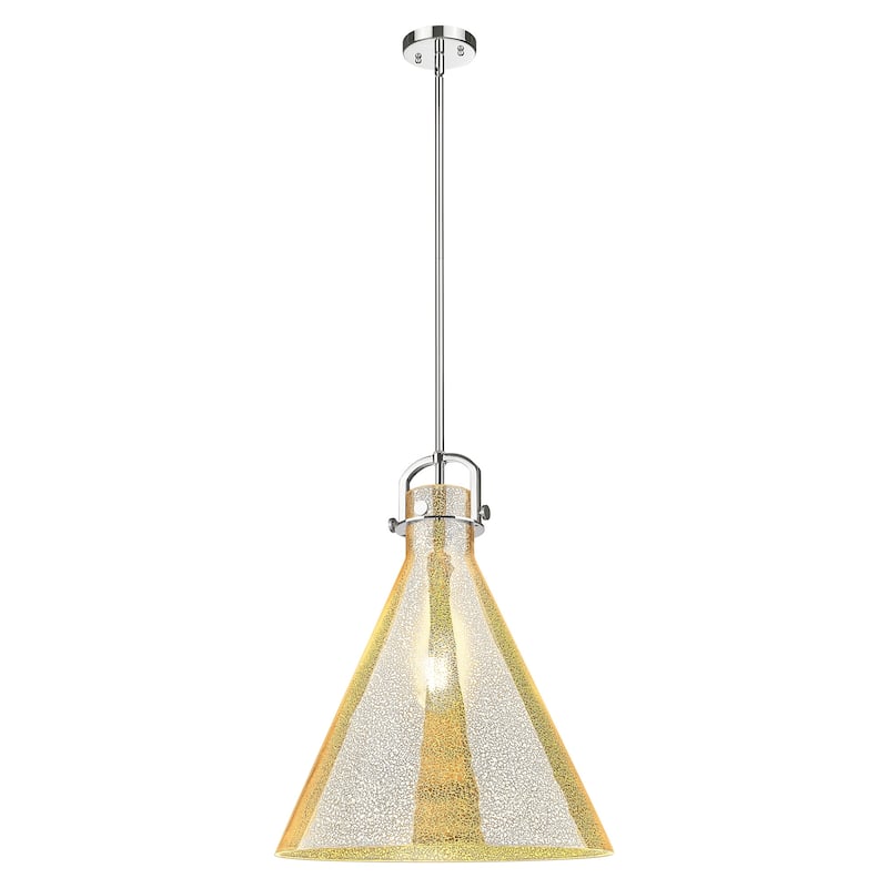 Innovations Lighting 410-1SL-G411-18ME Newton Cone 18" Wide Pendant