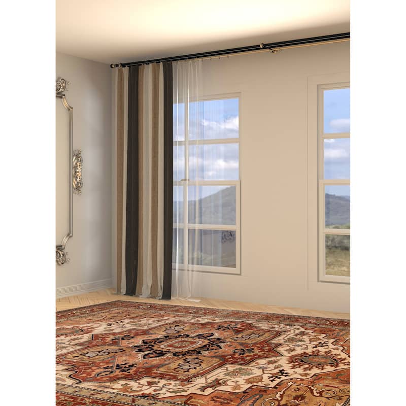 ECARPETGALLERY Hand-knotted Jules Sultane Ivory Wool Rug - 9'11 x 13'11