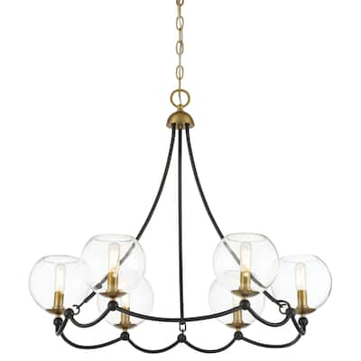 Minka Lavery 5066 Kearney Park 6 Light 29" Wide Vantage Chandelier