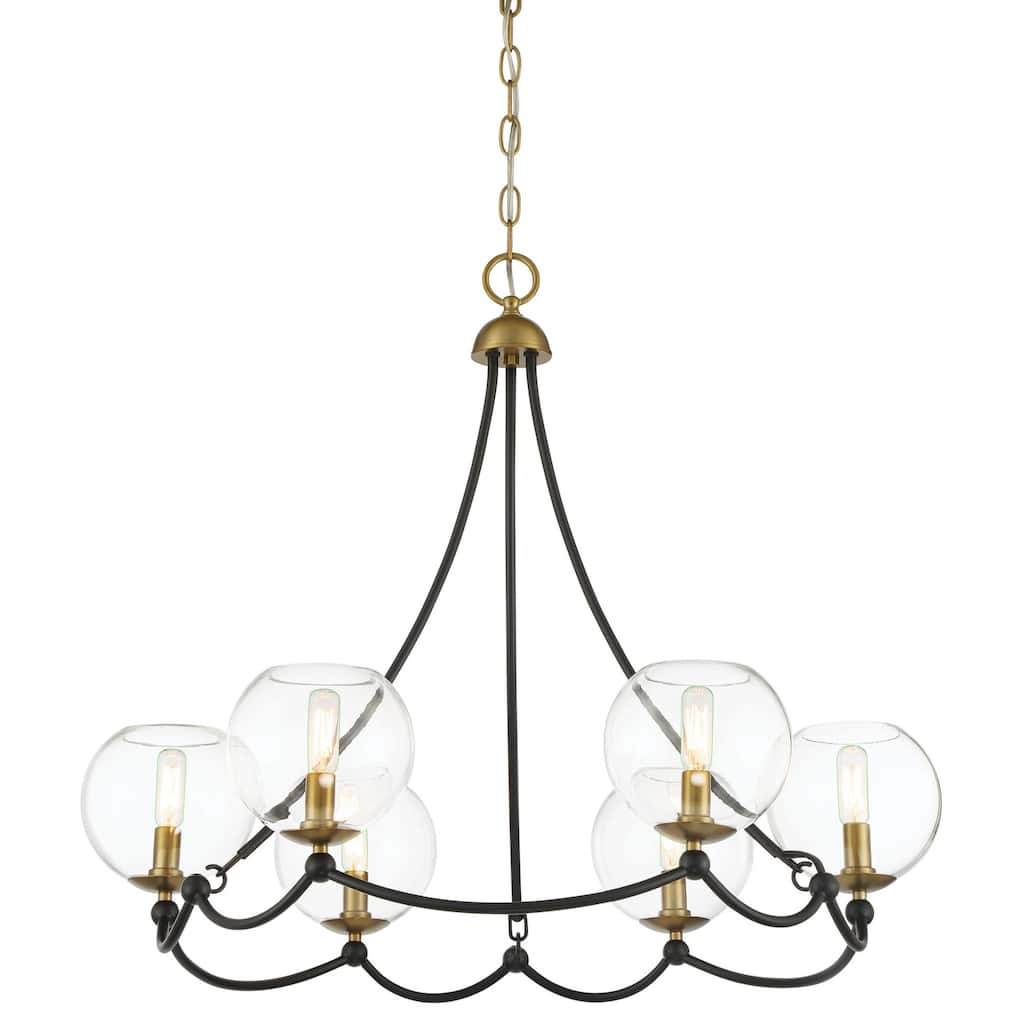 Minka Lavery 5066 Kearney Park 6 Light 29" Wide Vantage Chandelier