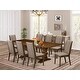 preview thumbnail 17 of 66, East West Furniture Kitchen Table & Chairs Set LALA9-87-16