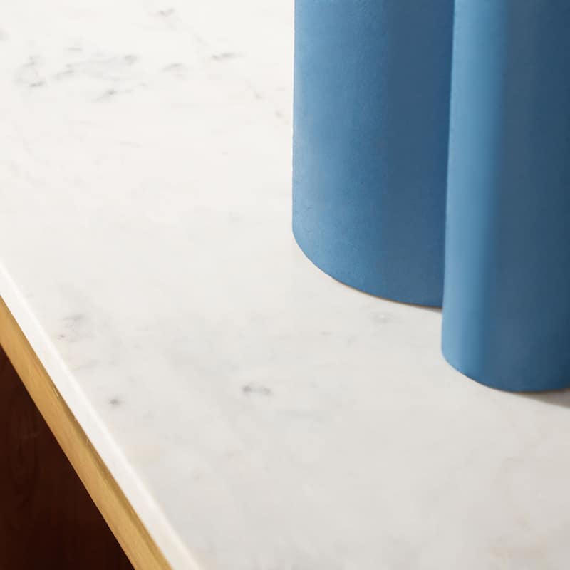 SAFAVIEH Couture Milana Marble Bar Cabinet - 35"W x 18"D x 39"H